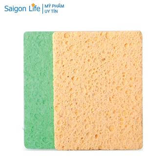 Bông Rửa Mặt Vacosi (2 Miếng/Túi) - BN01