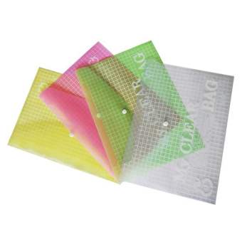 K&K ☀ BÌA NHỰA NÚT A4 MY CLEAR