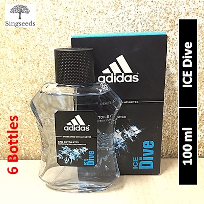 adidas ice dive 100ml edt deo duş life erkek set