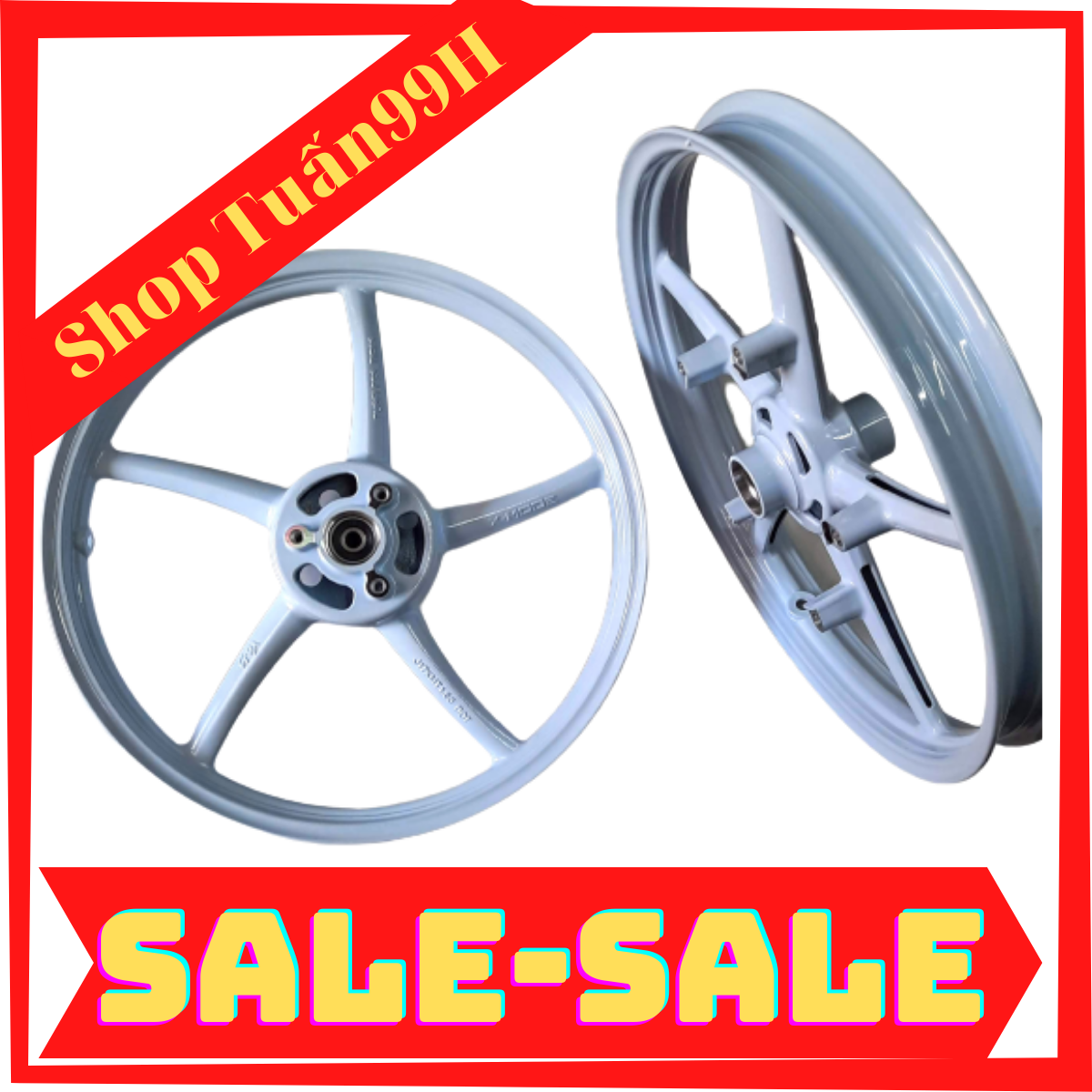 Mâm 5 cây Xmode kiểu như RCB dành cho Raider, Satria 150