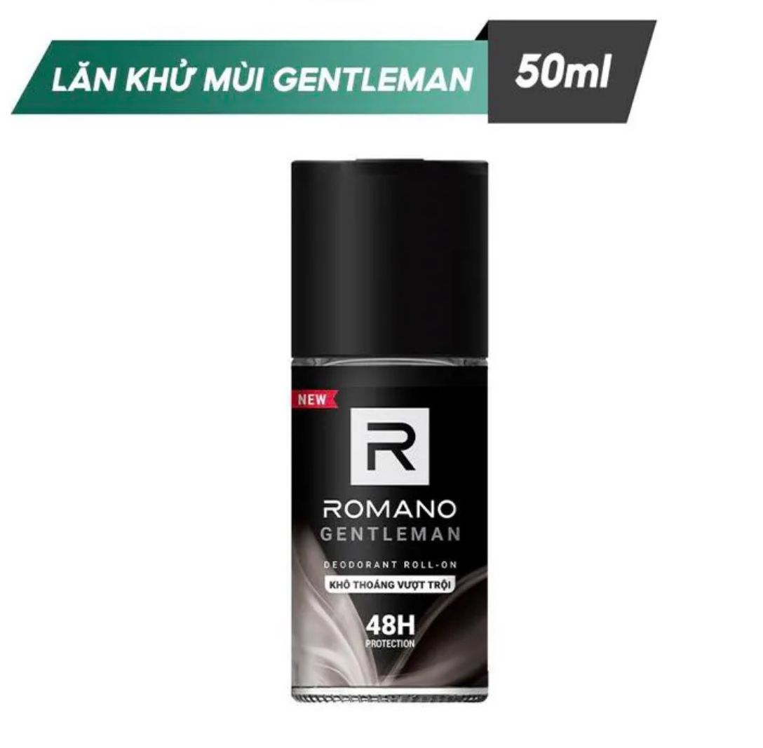 Lăn khử mùi Romano Gentleman chai 50ml