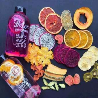 30 Gói Trà Detox Hoa Quả Sấy Giảm Cân Detox Korea + Tặng bình Pongdang 1000ml