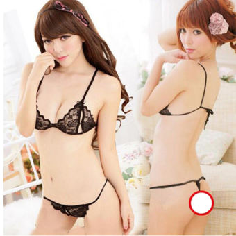 Bộ đồ lót ren lọt khe 2 mảnh