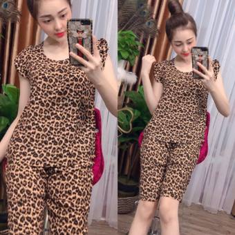 ĐỒ BỘ TOLE MẶC NHÀ DA BEO (ANH THẬT KÈM VIDEO) CÓ SIZE 40-75KG - TL15