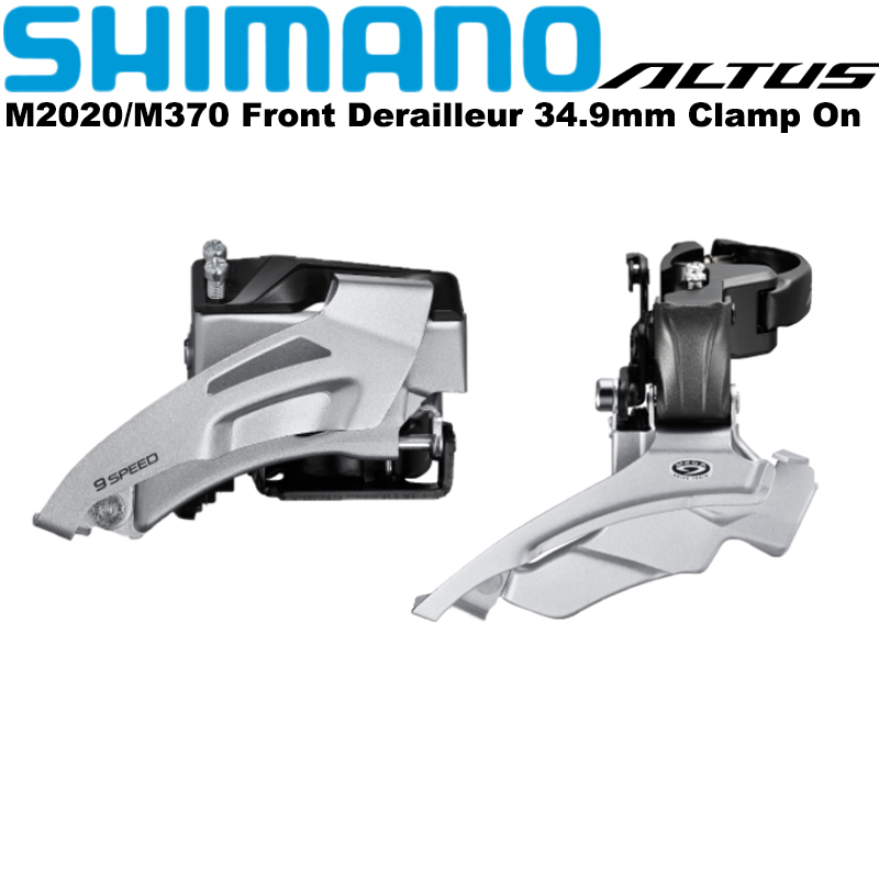 Shimano altus m2020 cùi đề trước, kẹp 34.9mm xe đạp leo núi mtb 9 tốc độ phụ tùng xe đạp