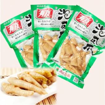 CHÂN GÀ CAY YUYU TRÙNG KHÁNH LOẠI NGON - Chân gà muối ớt cay Trùng Khánh hiệu Yuyu - Chân gà YuYu - Chân gà Cay Trung Quốc - Ăn vặt nội địa Trung Quốc
