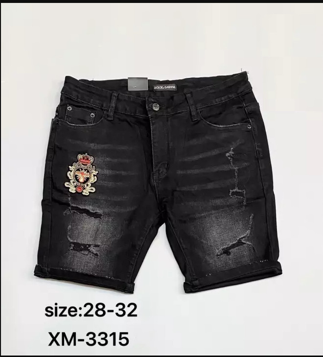 Quần sọt nam 🔵 🔵 quần short jean nam - sooc jean co giãn thời trang màu xám