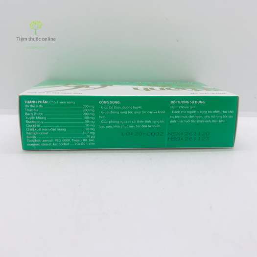 Thanh xuân nữ Nam Dược - Chống rụng tóc, bạc tóc, khô tóc (Hộp 40 viên)