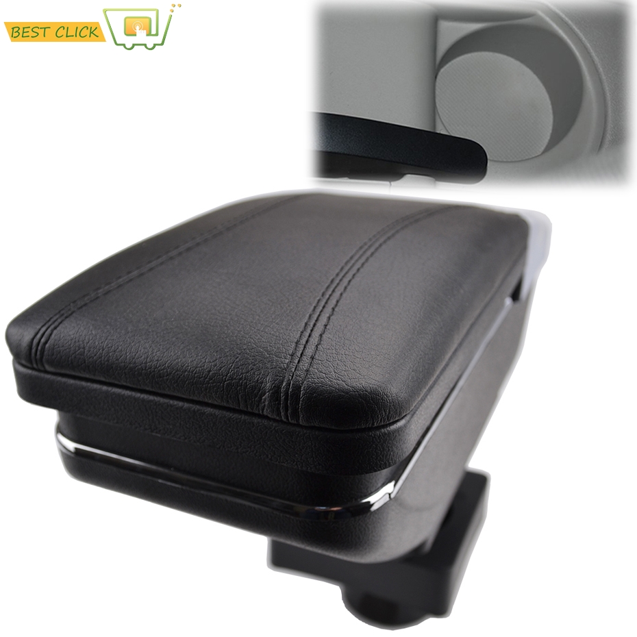 Armrest Car Center Console Storage Box Black Centre Arm Rest