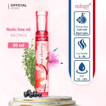 Nước Hoa Nữ Adopt' Việt Nam Hương Thơm Dịu Ngọt - MA CHERRY