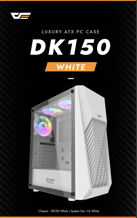 darkflash DK150 ATX PC Case Black - GS Premium Stores