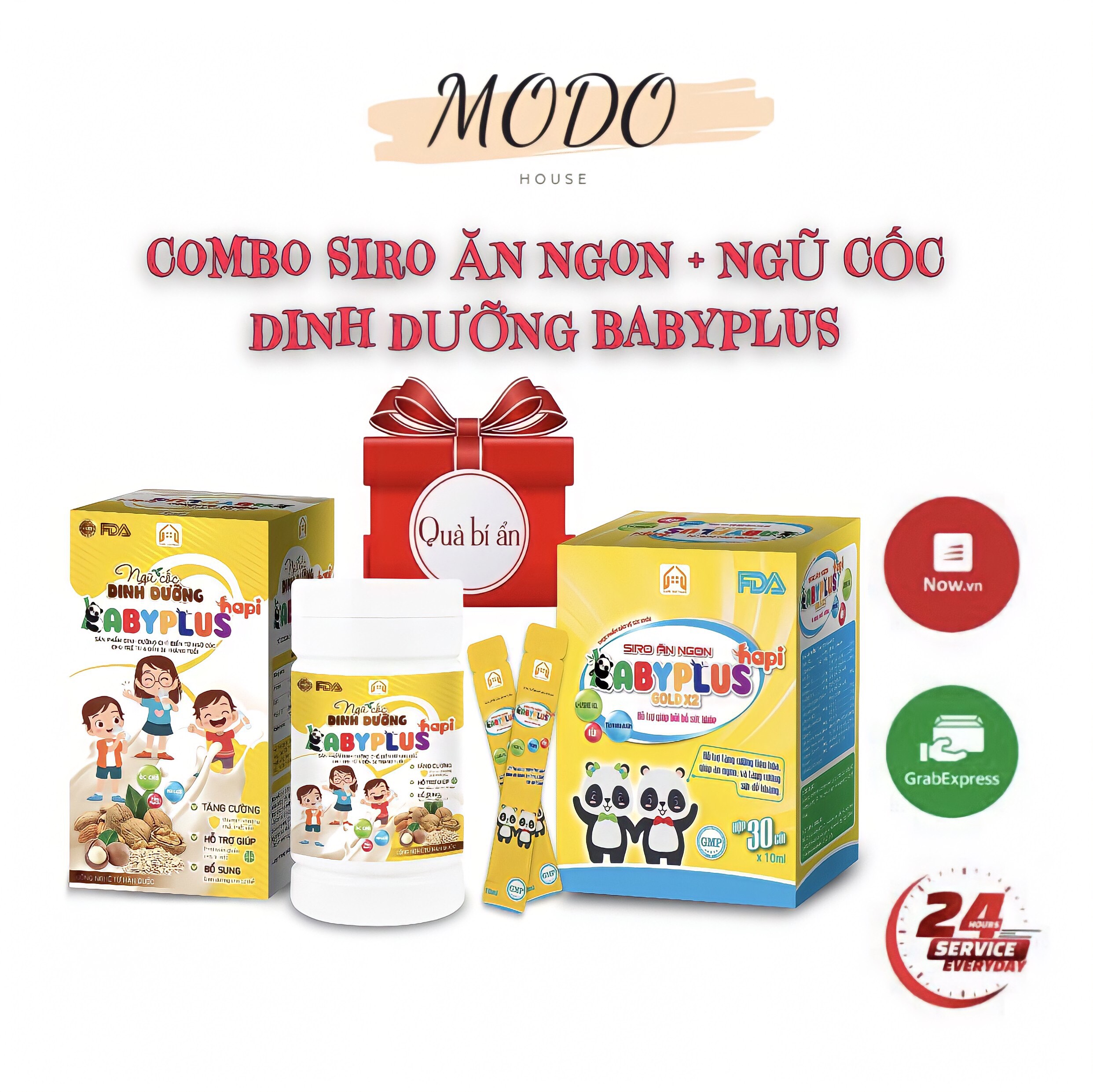 Ngũ cốc dinh dưỡng babyplus - siro ăn ngon babyplus - hapi,giúp tăng cân,vitamin, hết táo bón