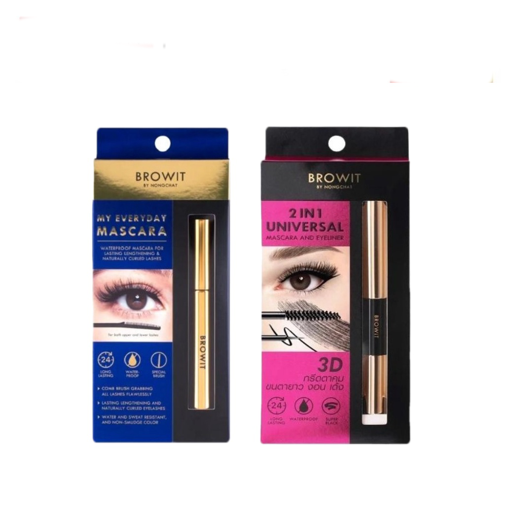 Mascara làm dày & dài mi browit by nongchat my everyday mascara 5.5g thái lan