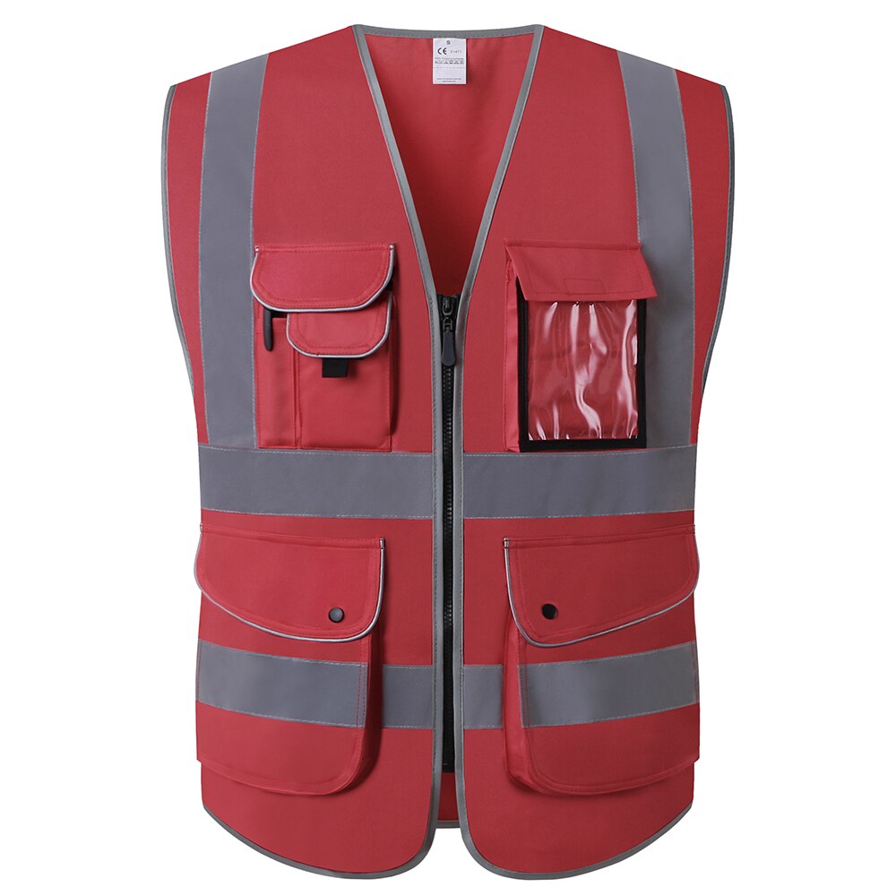 Red deals safety vests