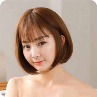 Tóc giả nữ nguyên đầu vic ngắn, tóc giả cup ngắn, tóc giả bộ cả đầu ngắn