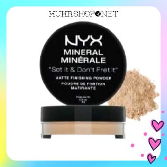 Phấn Phủ Bột Kiềm Dầu NYX Mineral Matte Finishing Powder 2 Màu Tùy Chọn 8G