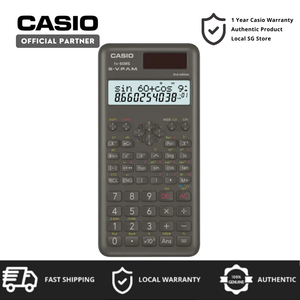 Casio Calculator Fx Best Price In Singapore Dec 22 Lazada Sg