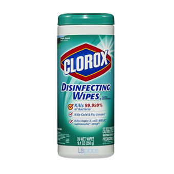 Khăn Lau Khử Trùng Hương Tươi Mát Clorox 35 wipes