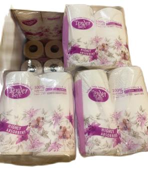 Khăn Giấy Bếp Tender Soft 2 Cuộn 2 Lớp