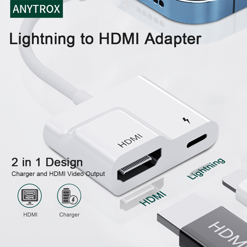 Adaptateur Lightning – HDMI, 4K support Lightning - HDMI