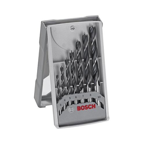 Bộ mũi khoan gỗ thường bosch 2607017034