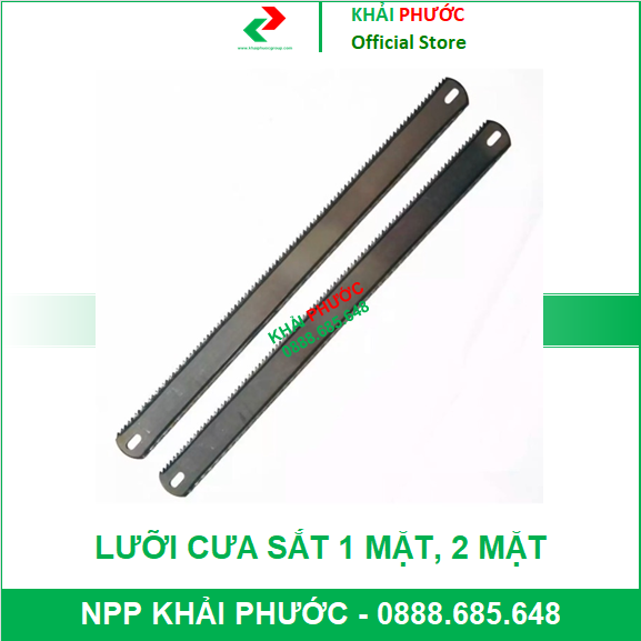 Lưỡi lưởi cưa sắt cầm tay 1 2 mặt cắt sắt cắt ống điện ống nước - khải phước electric