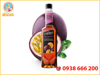 SIRO DAVINCI CHANH DÂY 750ML - DAVINCI TROPICAL PASSION FRUIT SYRUP