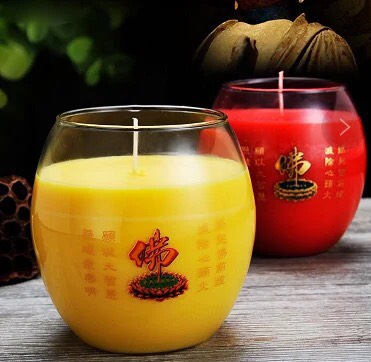Nến búp sen 7 ngày, sáp bơ thực vật - Văn phòng phẩm Nhơn Phát