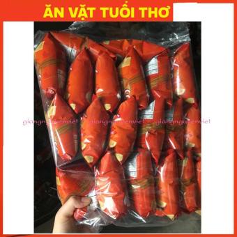 Bịch 20 gói Bim bim Snack Bí Đỏ ngon giòn 8g/gói