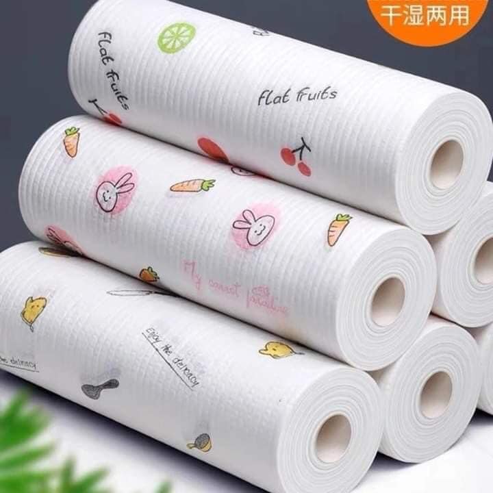Khăn giấy lau bếp, khăn lau đa năng, cuộn giấy lau đa năng, khăn giấy lau dai bền giặt được