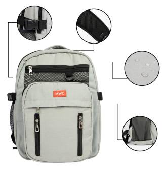 Balo Vải Thời Trang MWC Đi Học Đi Làm Chống Nước Siêu Tiện Lợi BALO- 1141