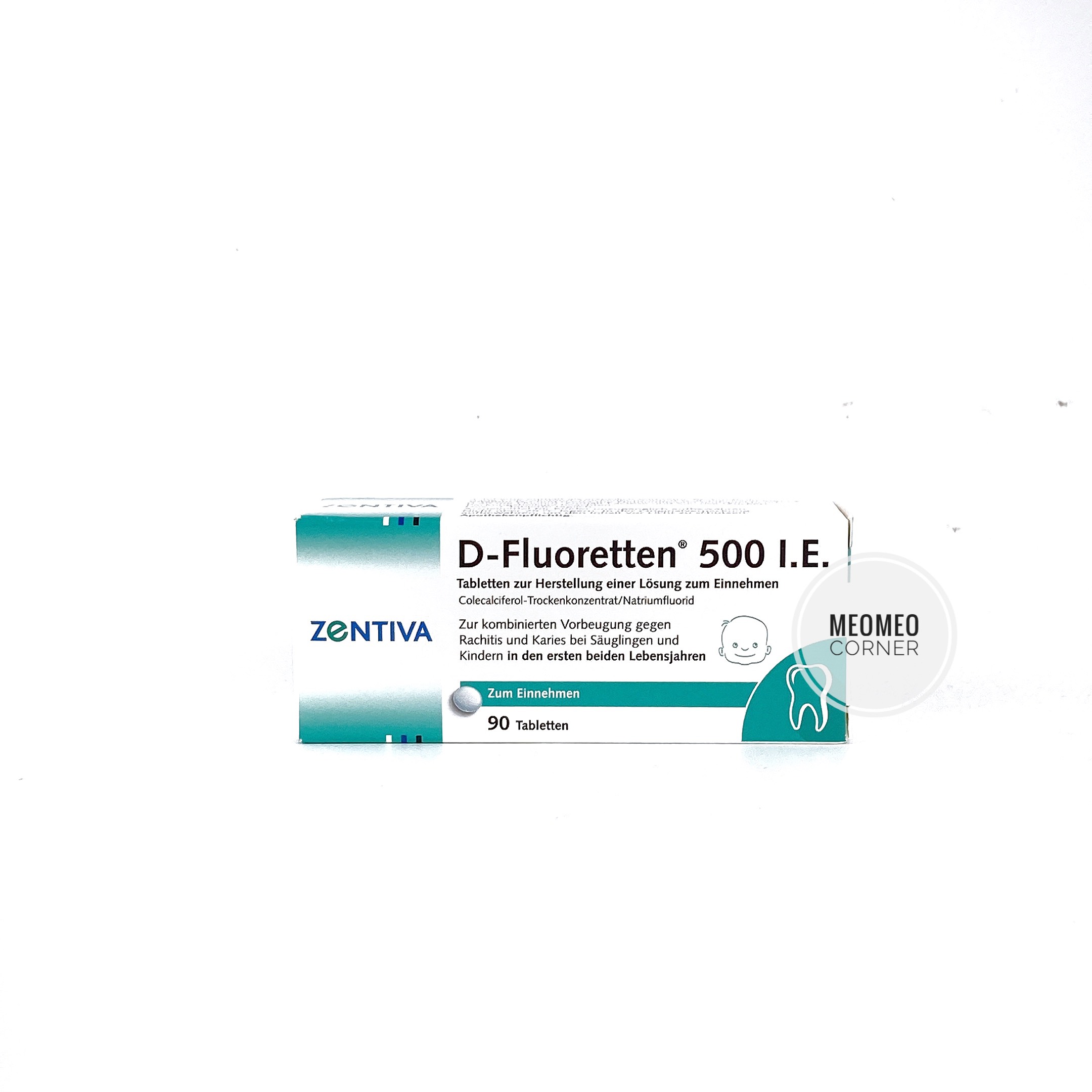 Viên vitamin d fluoretten 500 i.e đức zentiva