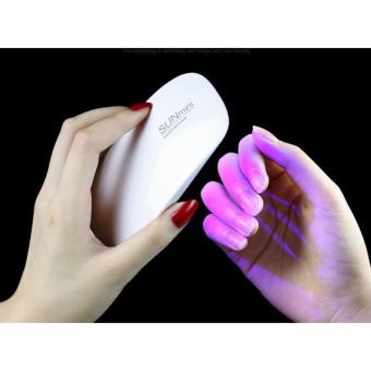 Máy hơ gel móng đèn, máy sấy sơn móng tay gel đèn LED UV led Sun mini 6W - máy hơ gel 54W