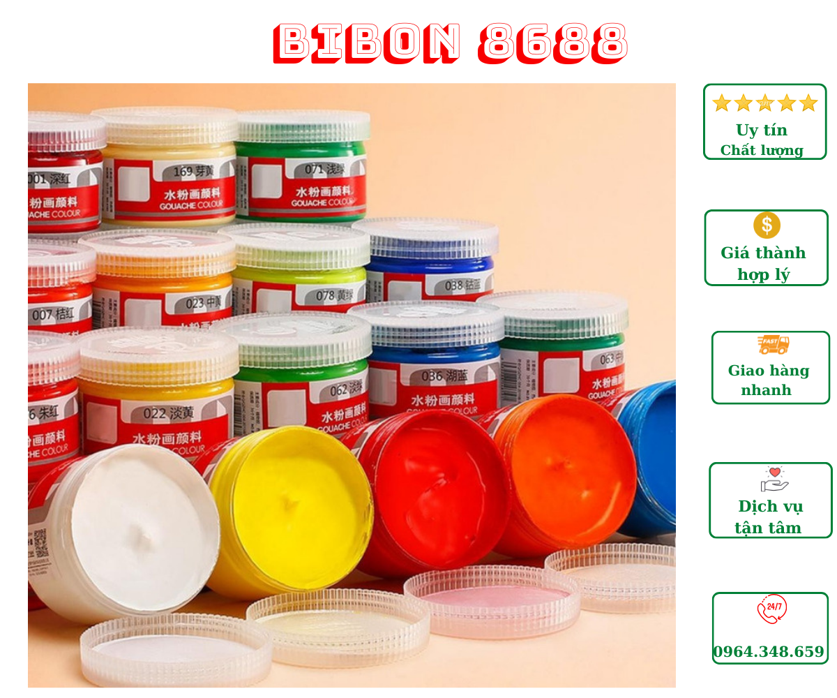 Màu nước Gouache 100ml