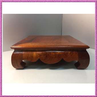 Đôn Vuông Kê Tượng , Đế kê tượng , kệ tượng Gỗ Hương Xịn - sản phẩm làng nghề, 20x20