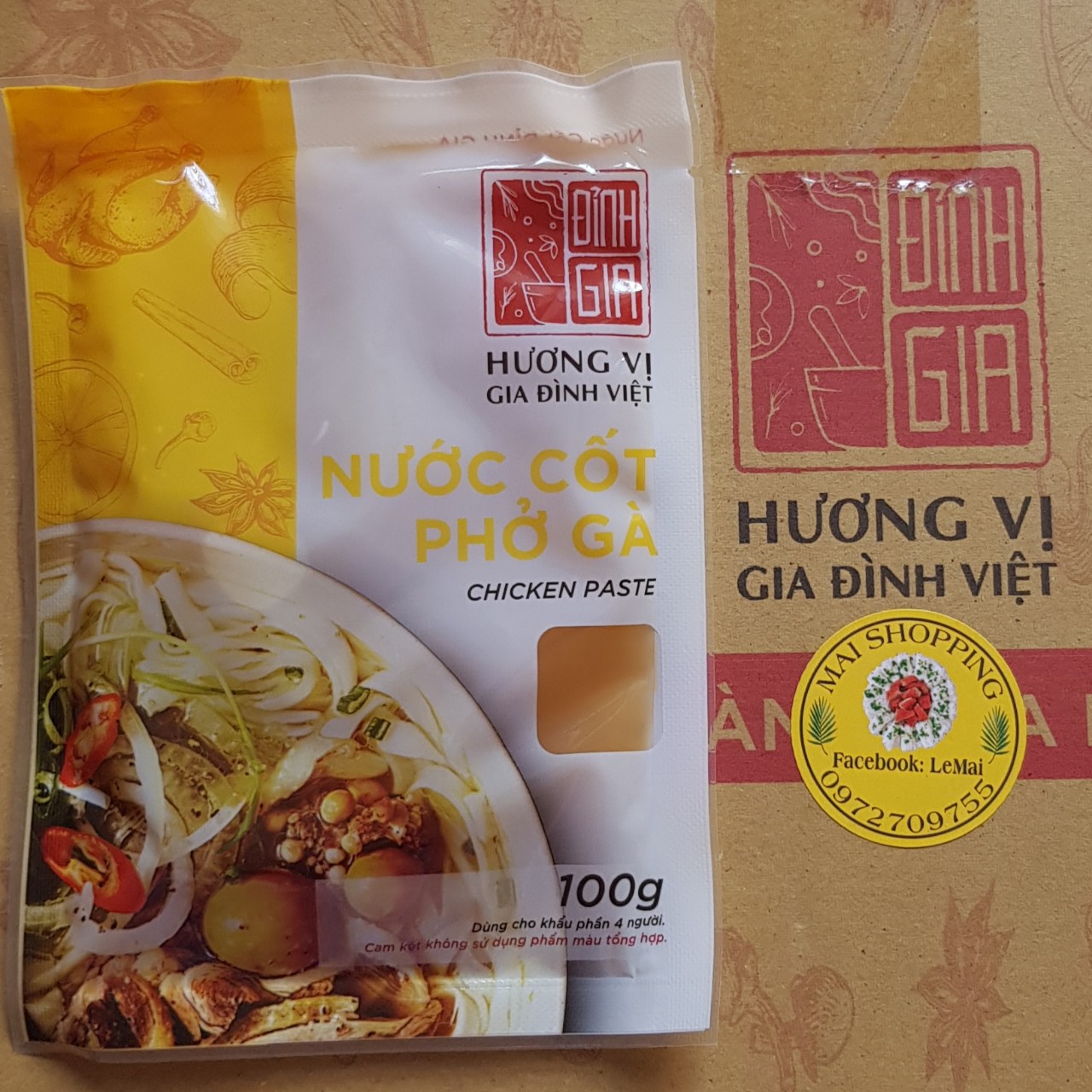 Nước cốt phở gà đỉnh gia date 04/2025