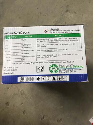 Combo 5 gói thuốc trừ sâu, rầy bọ trĩ Oshin 20Wp (Dinotefuran 200g/Kg)- VTNN Năm Bưu