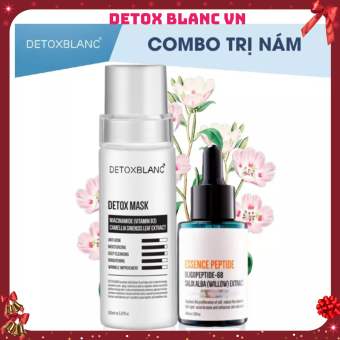 Bộ đôi thải độc trị nám tàn nhang detox blanc