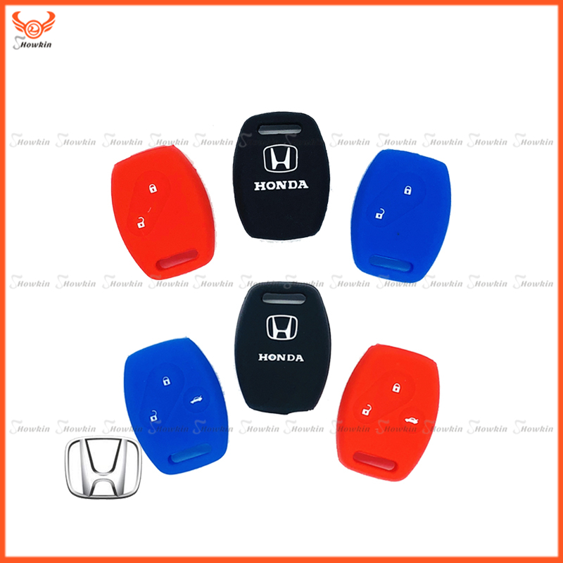 Ốp Chìa Khóa Silicon Cho Honda CR-V Fit Pilot Accord Civic Pilot Odyssey
