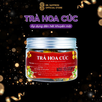 Trà hoa cúc sấy lạnh nguyên bông