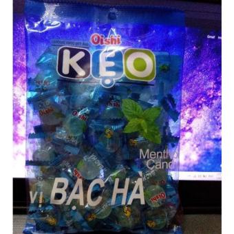 Kẹo Oishi bạc hà gói 90g.