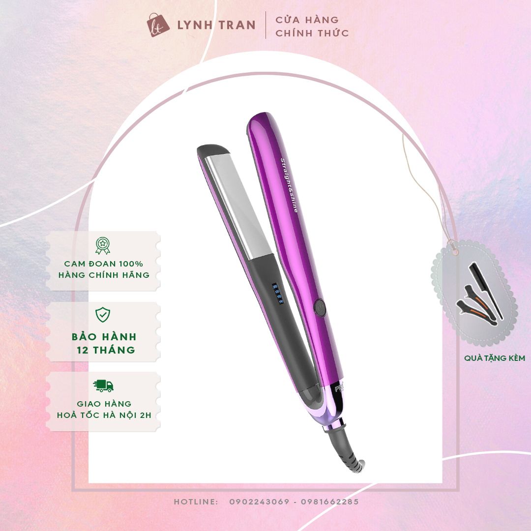 Máy là tóc bản nhỏ Pritech®