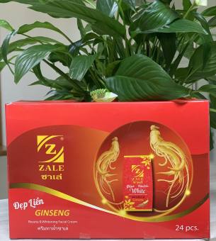 Kem dưỡng trắng da ZALE ĐỎ NHÂN SÂM (6g) : 1 hộp 24 hủ