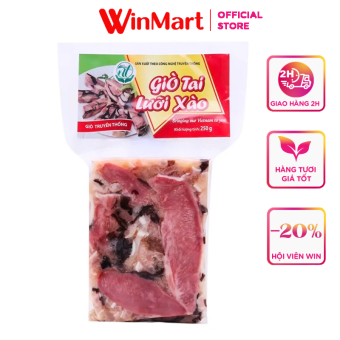 THU HẰNG Giò tai lưỡi xào gói 250g