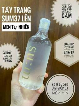 TẨY TRANG SUM 400ml fullsize date 2025