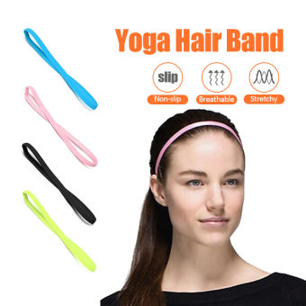 Băng đô thể thao chống trượt chặn mồ hôi,Headband nam nữ tập Gym bóng rổ bóng đá chạy bộ bóng chuyền 10mm