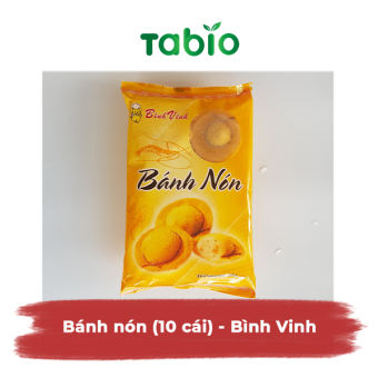 HCM - Bánh nón (10 cái) 230g - Bình Vinh - TABIO