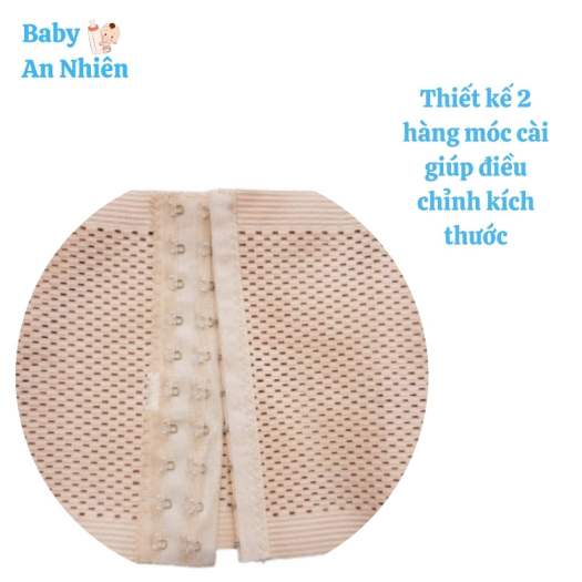 Đai nịt bụng sau sinh giá rẻ cho mẹ. Gen nịt bụng cho mẹ sau sinh thun co dãn tốt với thiết kế dạng lưới và 2 hàng móc cài giúp mẹ dễ dàng điều chỉnh kích thước