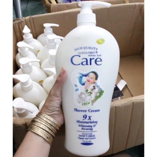 Sữa Tắm Dê White Care 9X (1200ml)