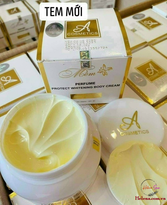 Kem body dưỡng trắng da - body mềm acomestic 2021- 250g/1 hop